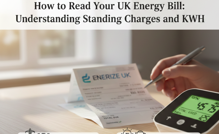 How to Read Your UK Energy Bill: Understanding Standing Charges and KWh